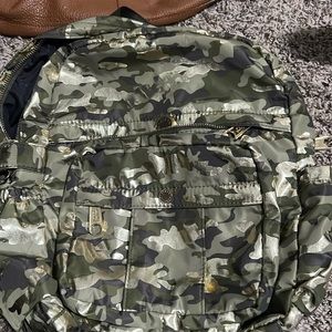 Green camo Steve Madden backpack